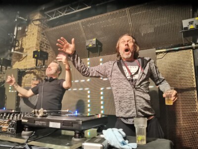 Jon X with Lange on stage